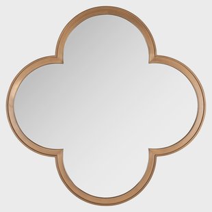 Richmond Spiegel Lowen 100 x 100cm - Brushed gold
