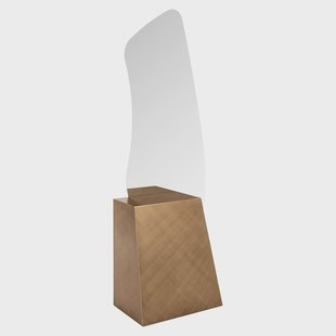 Richmond Staande Spiegel Mayla 202 x 75cm - Brushed gold - Organisch - Passpiegel