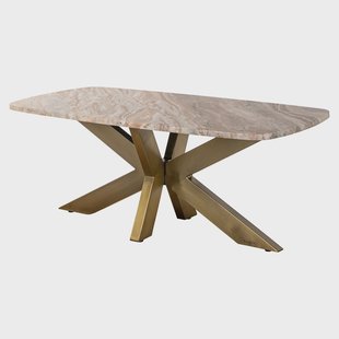 Richmond Salontafel Bottega Marmer, 120 x 60cm - Wit