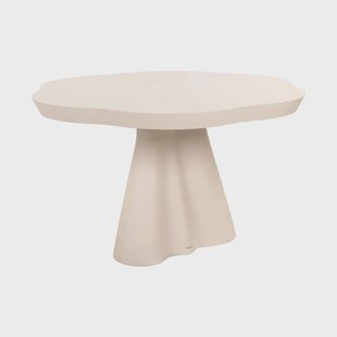 Richmond Organische Eettafel Urban Bloom 140cm - Wit