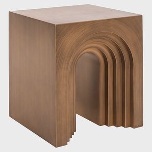 Richmond Bijzettafel Vevey 50 x 50cm - Brushed Gold - Vierkant