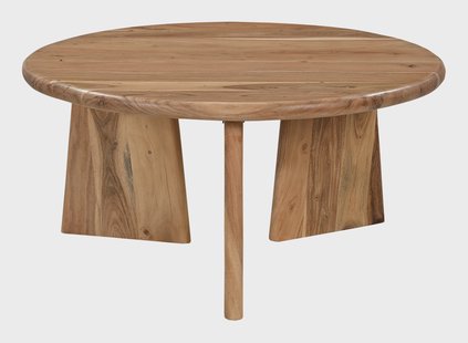 Artistiq Ronde Salontafel Sequia Acaciahout, 90cm - Bruin