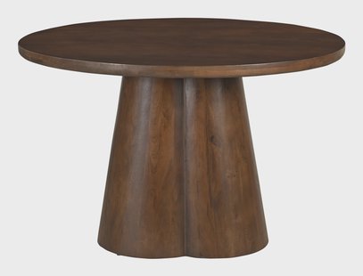 Artistiq Ronde Eettafel Effrey Mangohout, 120cm - Bruin