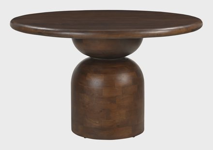 Artistiq Ronde Eettafel Chinedu Mangohout, 130cm - Bruin