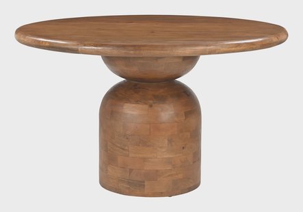 Artistiq Ronde Eettafel Naveen Mangohout, 130cm - Bruin
