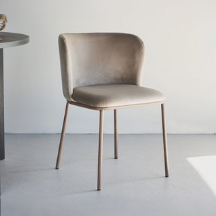 Nohr Eetkamerstoel Almetra Velvet - Beige
