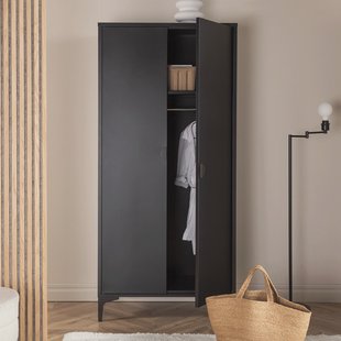 Nohr Kledingkast Danyella 183 x 85cm - Zwart