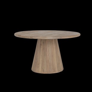 Tower Living Ronde Eettafel Asti Mangohout, 150cm - Naturel