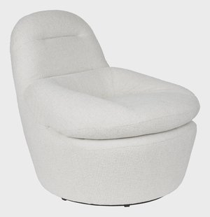 ZILT Draaifauteuil Vello Bouclé - Off White