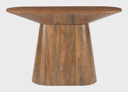Artistiq Ovale Sidetable Elicia Mangohout, 120cm - Bruin