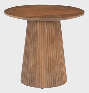 Artistiq Ronde Bijzettafel Dyann Mangohout, 50cm - Bruin