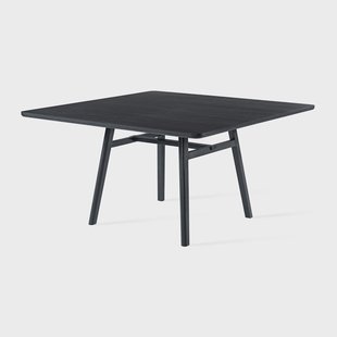 Jesper Home Vierkante Eettafel Surnu Eiken, 140 x 140cm - Zwart