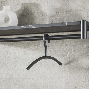LifestyleFurn Kledinghanger Maurice Gun metal