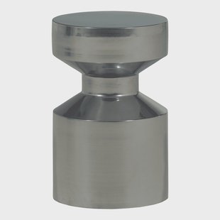 WOOOD Ronde Bijzettafel Ferry 30cm - Chroom