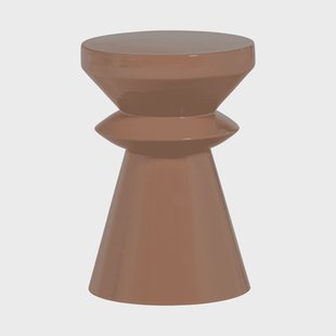 WOOOD Ronde Bijzettafel Fedde 30cm - Oud Roze