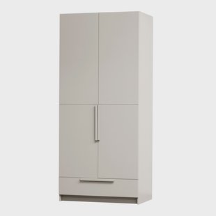 WOOOD Kledingkast Pure Grenenhout, 2-deurs - Dust
