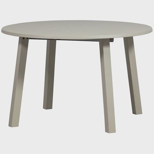 WOOOD Uitschuifbare Eettafel Janne Eikenhout, 120cm - Dakargrau - Rond