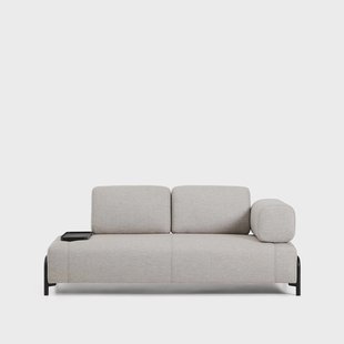 Kave Home 2-zits Bank Compo Met Blad - Beige
