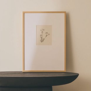 Kave Home Schilderij Lirena 50 x 70cm - Beige