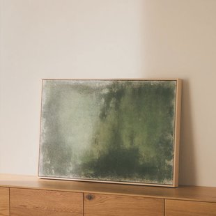 Kave Home Schilderij Selnar 182 x 47cm - Groen