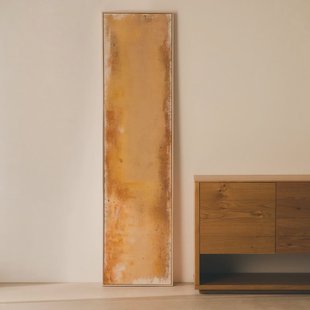 Kave Home Schilderij Selnar 182 x 47cm - Geel