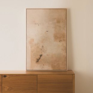 Kave Home Schilderij Silpa 60 x 90cm - Beige