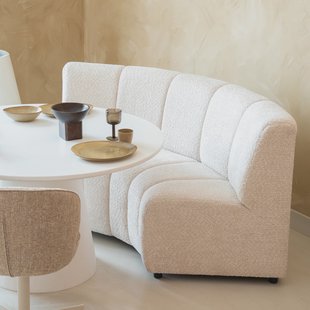 Sevn Eetkamerbank Esther - beige