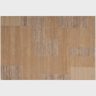 WOOOD Vloerkleed Noven Wolmix, 170 x 240cm - Zand