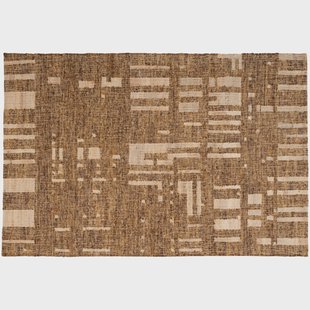 WOOOD Vloerkleed Ian Wolmix, 170 x 240cm - Bruin