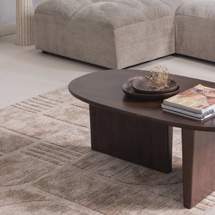 WOOOD Vloerkleed Lovi 170 x 240cm - Taupe