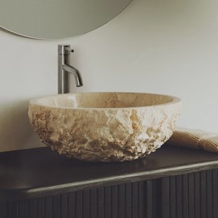 Kave Home Waskom Orvane Marmer, 40cm - Beige