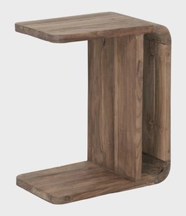 MUST Living Laptoptafel Corso Teakhout, 45 x 30cm - Bruin