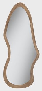 MUST Living Organische Spiegel Mateo Teakhout, 200 x 85cm - Bruin - Passpiegel