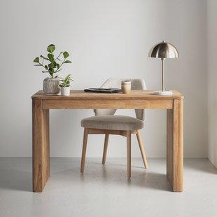 DTP Home Bureau Bliss Teakhout, 120 x 60cm - Bruin