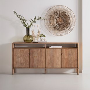 DTP Home Dressoir Apollo Teakhout, 190cm - Bruin