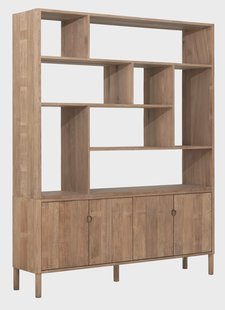 DTP Home Boekenkast Apollo Teakhout, 210 x 170cm - Bruin
