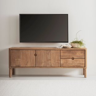 DTP Home TV-meubel Apollo No. 2 Teakhout, 150cm - Bruin