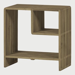 WOOOD Sidetable Jasmijn Teakhout, 55cm - Naturel