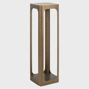 Richmond Zuil Claridge Keramiek/Glas en ijzer, 100cm hoog - Goud
