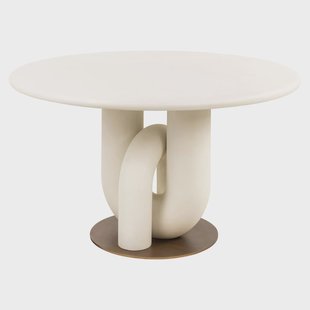 Richmond Ronde Eettafel Winslow 135cm - Wit