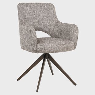 Richmond Draaibare Eetkamerstoel Ginerva Tweed stof - Earth