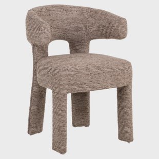 Richmond Eetkamerstoel Nerio Linear stof - Mocca