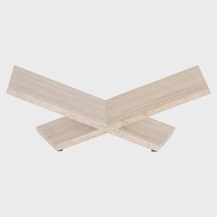 Richmond Boekenstandaard Belice Travertin - Beige