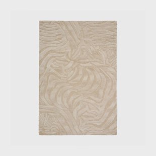 Kave Home Vloerkleed Tribet Wol, 160 x 230cm - Beige