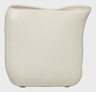 Dutchbone Vaas Edna 18cm - Beige