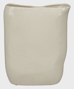 Dutchbone Vaas Edna 31cm - Beige
