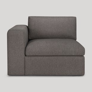 Ethnicraft Modulaire Bank Mellow Hoek Arm Rechts - Granite