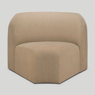 Ethnicraft Modulaire Bank Bulky Hoek 45° - Light Sepia