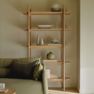 Ethnicraft Wandrek PI Geolied Eikenhout, 187 x 110cm - Naturel