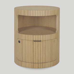 Ethnicraft Ronde Ladekast Boomerang Geolied Eikenhout - Naturel